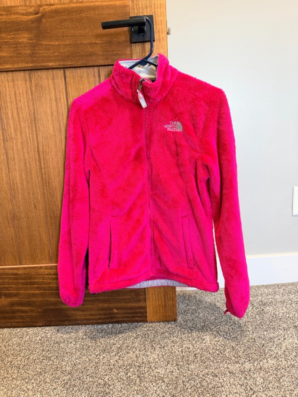 The North Face Women’s Hot Pink Fleece Osito Jacket Size XS